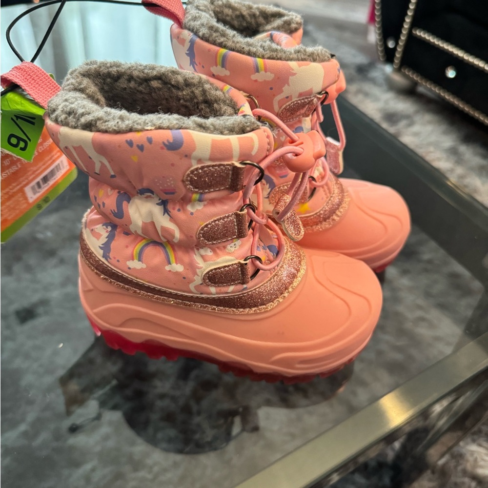 Kids Snow Boots Sz 9/10